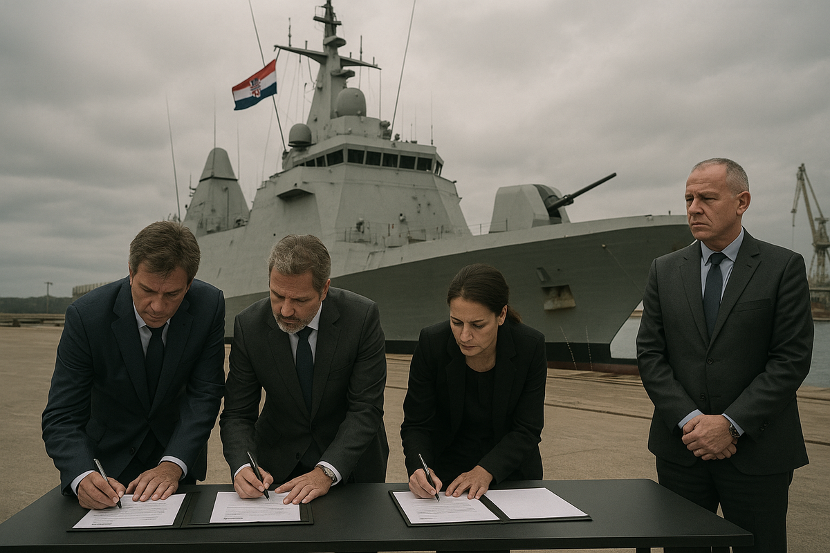 Navantia Expands Collaboration with Croatian Firms on Multi-Role Corvette Programme